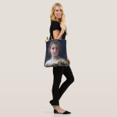 Meisje met Mimosa, Bouguereau Tote Bag (Op model)
