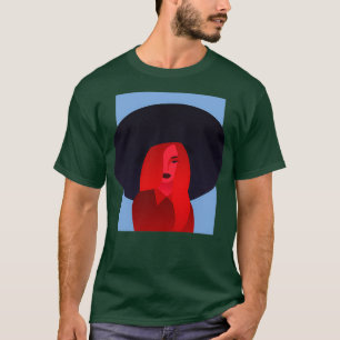 Meisje met Mode Pet T-shirt