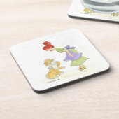 Meisje met Onderzetter van katten en muizen (Linkerzijde)