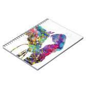 Meisje met paardenkleurig notitieboek (Linkerzijde)