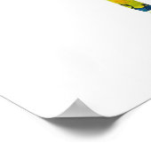 Meisje met paardenkleurig poster (Hoek)