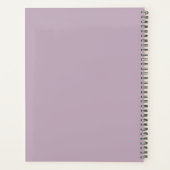 Meisje met paars haar planner (Achterkant)