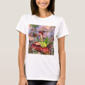 Meisje met Paddenstoelen T-shirt (Voorkant)