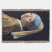 Meisje met parel oorbel 1665 deken (Voorkant)