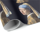 Meisje met parel oorbel 1665 Johannes Vermeer Cadeaupapier (Rol Hoek)