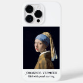 Meisje met parel oorbel 1665 Johannes Vermeer Case-Mate iPhone Case (Achterkant)