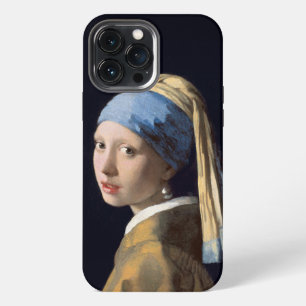 Meisje met parel oorbel 1665 Johannes Vermeer iPhone 13 Pro Max Hoesje
