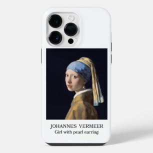 Meisje met parel oorbel 1665 Johannes Vermeer iPhone 14 Pro Max Hoesje