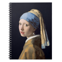Meisje met parel oorbel 1665 Johannes Vermeer Notitieboek