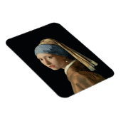 Meisje met parelaarde, c.1665-6 (olie op doek) magneet (Rechterzijde)