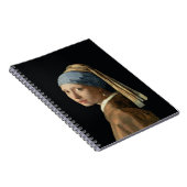 Meisje met parelaarde, c.1665-6 (olie op doek) notitieboek (Rechterzijde)