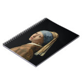 Meisje met parelaarde, c.1665-6 (olie op doek) notitieboek (Linkerzijde)