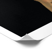 Meisje met parelaarde, c.1665-6 (olie op doek) poster (Hoek)