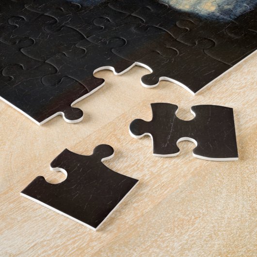 Meisje met parels - Johannes Vermeer Legpuzzel (Zijkant)