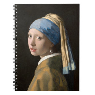 Meisje met parels - Johannes Vermeer Notitieboek