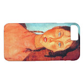 Meisje met pigtails, Modigliani Case-Mate iPhone Case (Achterkant (Horizontaal))