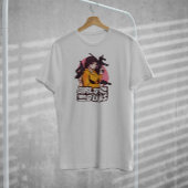 Meisje met Pistolen Anime T-shirt