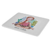 Meisje met Planten Snijplank (Hoek)