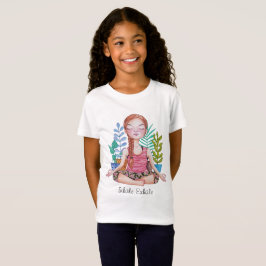 Meisje met Planten T-shirt