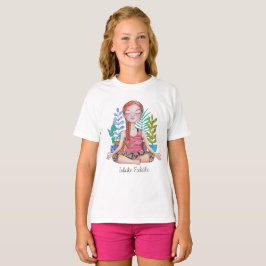 Meisje met Planten T-shirt