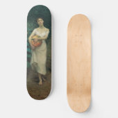 Meisje met pompoen Zonaro 1889 Persoonlijk Skateboard (Voorkant)