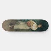 Meisje met pompoen Zonaro 1889 Persoonlijk Skateboard (Horizontaal)