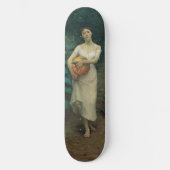 Meisje met pompoen Zonaro 1889 Persoonlijk Skateboard (Voorkant)