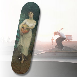 Meisje met pompoen Zonaro 1889 Persoonlijk Skateboard