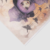 Meisje met pompoenen 1 Decoupage papier (Detail)