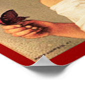 Meisje met Poster vlinder (Hoek)