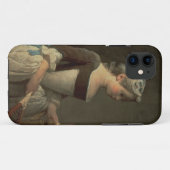 Meisje met Racket en Shuttlecock Case-Mate iPhone Case (Achterkant (horizontaal))