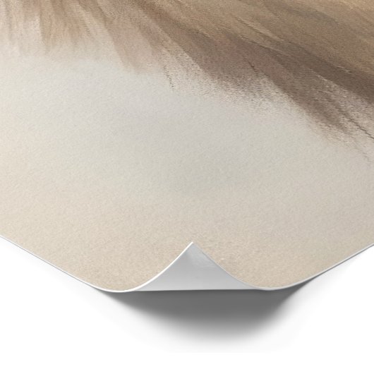  meisje met rendieren poster (Hoek)