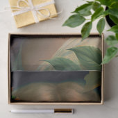   meisje met rode bloemen tissuepapier (Geschenk)