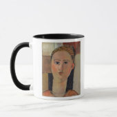 Meisje met rood haar, 1915 mok (Links)