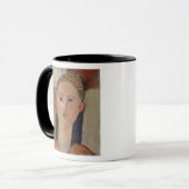 Meisje met rood haar, 1915 mok (Voorkant links)