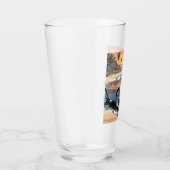 Meisje met sportwagen glas (Rechts)