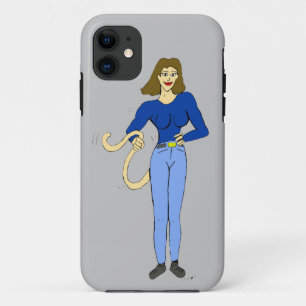 meisje met staart Case-Mate iPhone case