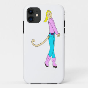 meisje met staart Case-Mate iPhone case