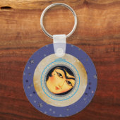 Meisje met Sterren Sleutelhanger - Charmante Acces (Achterkant)