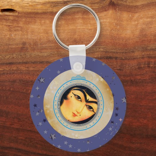 Meisje met Sterren Sleutelhanger - Charmante Acces (Achterkant)