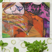 Meisje met Torah Theedoek (Gevouwen)