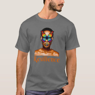 Meisje met veerkracht t-shirt