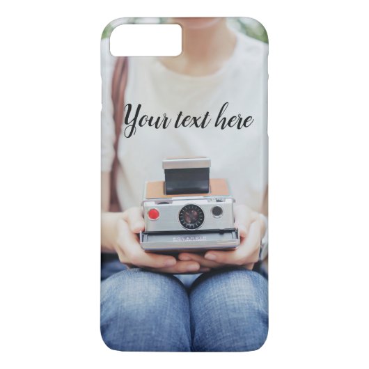 Meisje met vintagecamera Case-Mate iPhone case (Achterkant)