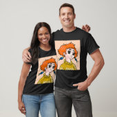 Meisje met visoorbellen t-shirt (Unisex)
