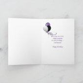 Meisje met vlinder kaart (Binnen)