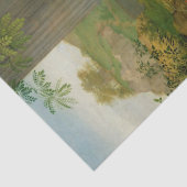 Meisje met vogelportret van Louise als kind Tissuepapier (Detail)