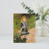 Meisje met Watering Can Briefkaart (Staand voorkant)