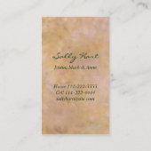 Meisje met Watering Can Visitekaartje (Achterkant)