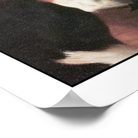 Meisje met windhonden -  Poster van Barber (Hoek)