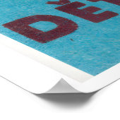 Meisje met yoghurt rode jurk - Matchbox Print (Hoek)